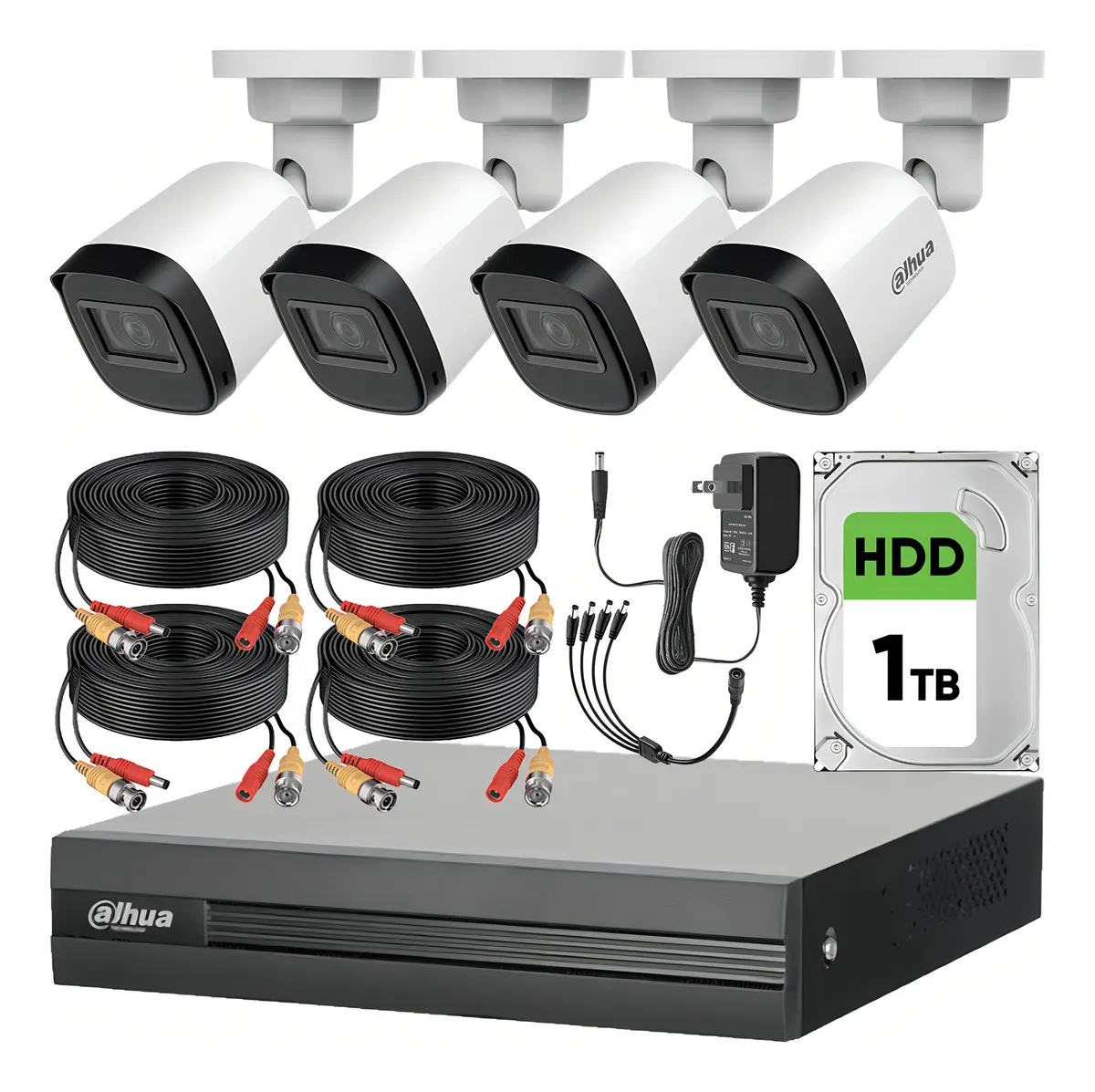 Kit de cámaras de seguridad Dahua — Paquete Premium Smart IA